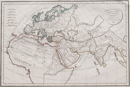 Orbis Antiqui Mappa Nova 1818